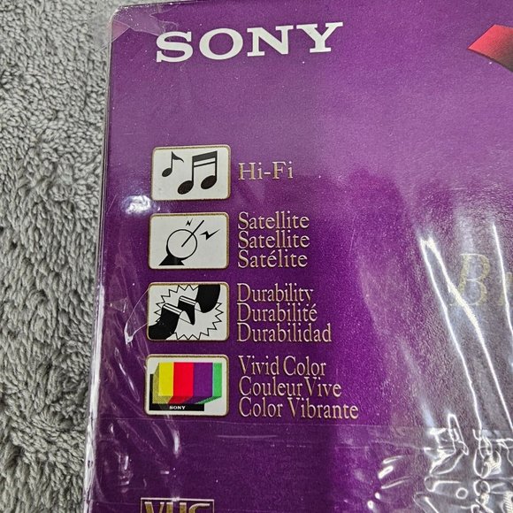 Sony Blank VHS Tapes (lot of 2) 8 hours EP Standard Grade T-160 High durability - Picture 9 of 12